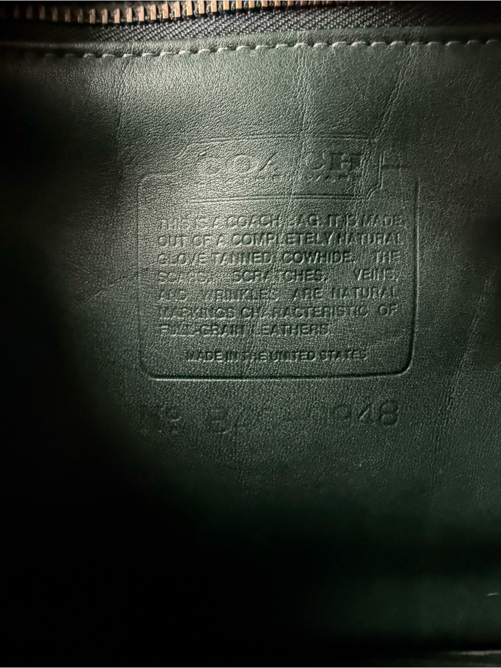 Vintage Coach Nottingham Satchel - Picture 8 of 8